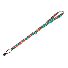 Verstellbarer Nylon-Klammer-Uke-Gurt mit Haken, Buntes Muster, 50-70 cm