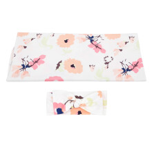 Neugeborenen-Wickel- und Stirnband-Set 80x80cm Weiche Babyzubehör