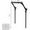 Folding Wagon Push Handle, Compatible with For Flat Fold Models for Easy Transport 3