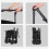 Folding Wagon Push Handle, Compatible with For Flat Fold Models for Easy Transport 5