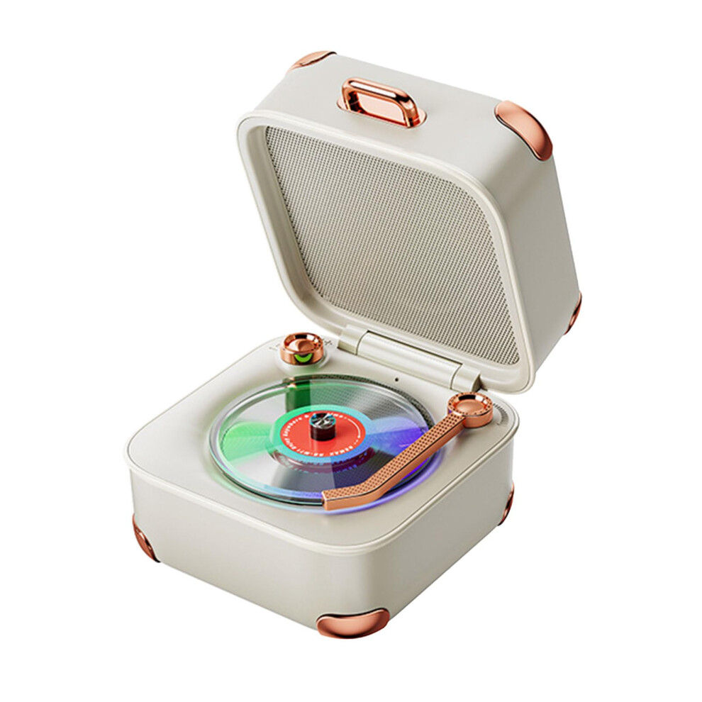 Vintaged Bluetooth-Compatible Sound Box Deeply Bass Ipx4 Splashproof Suitcase Type Sound Box For Car Camping Abs Bluetooth-Compatible 9339159220054