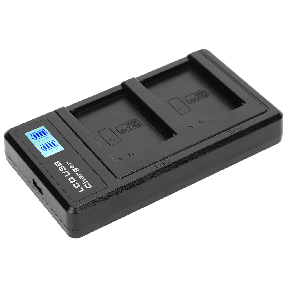 Camera Battery Charger For Nbâ10L With Lcd Screen Dual Power Adapter Portable 7621360922301