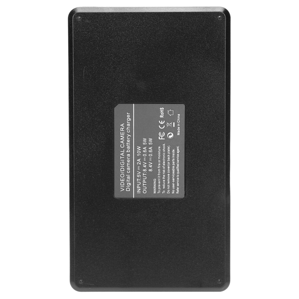 Usb Double Charger For Npfw50 Lithium Battery With Lcd Display Screen 8431360923364