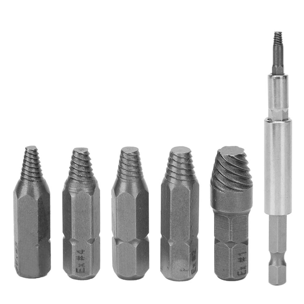 22Pcs Screw Extractor Set | Broken Screw Remover Tool Kit, Red, 100X150x42.3mm 4381360923304