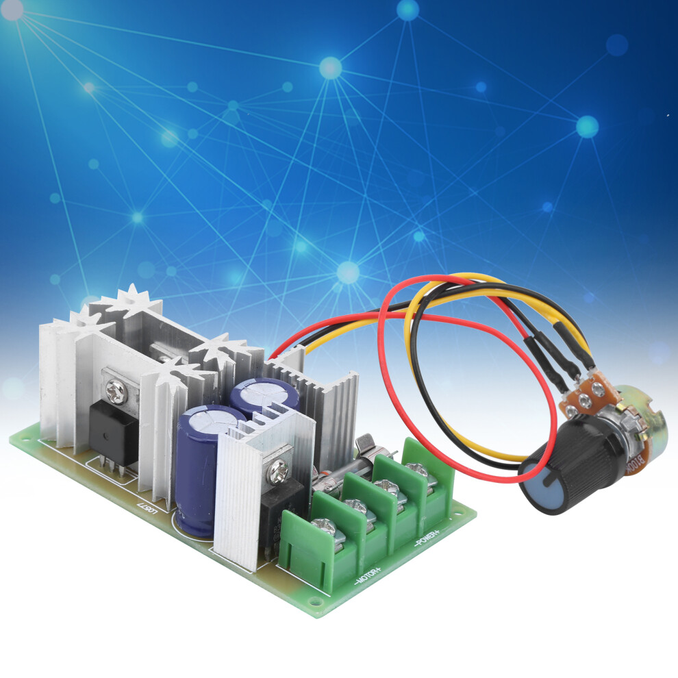 Motor Speed Control Module Dc 12V-48V 20A Pwm Drive Board 75X45x28mm 6901360924880
