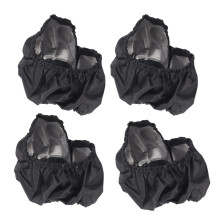 Protective Black S Wheel Cover for Strollers - Dustproof Oxford