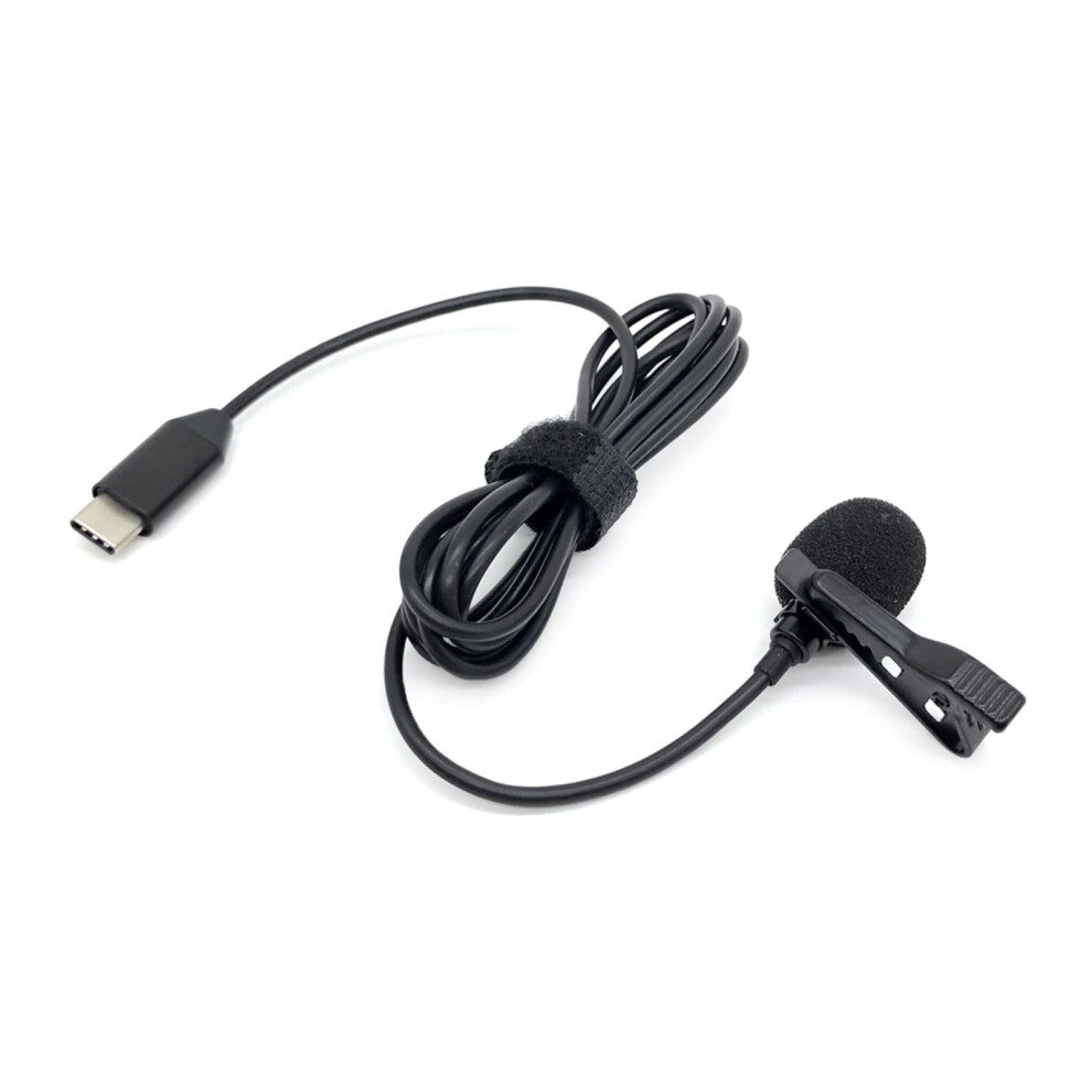 Omnidirectional Condenser Lavalier Microphone Type-C Usb C Mic 9105992069576