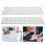 MultiFunction Quilting Ruler 2 Pack for Precise Sewing & Crafting 12x6in 12