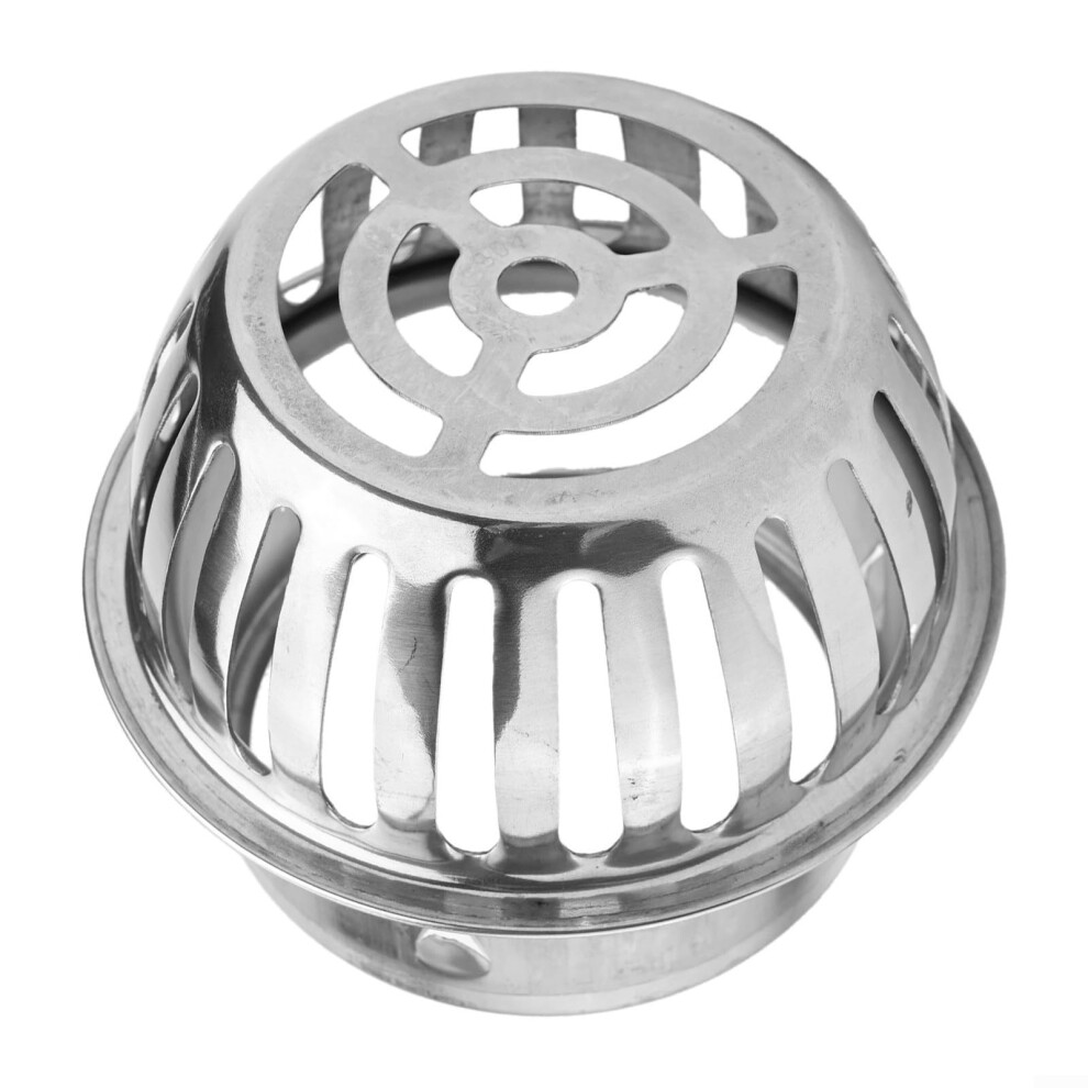 304 Stainless Steel Installation Anticlogging Drain Having Floor Filter Silent Style Roof Easy And Home For Plumbing Fixtures Silver (110Mm) 9105992069842