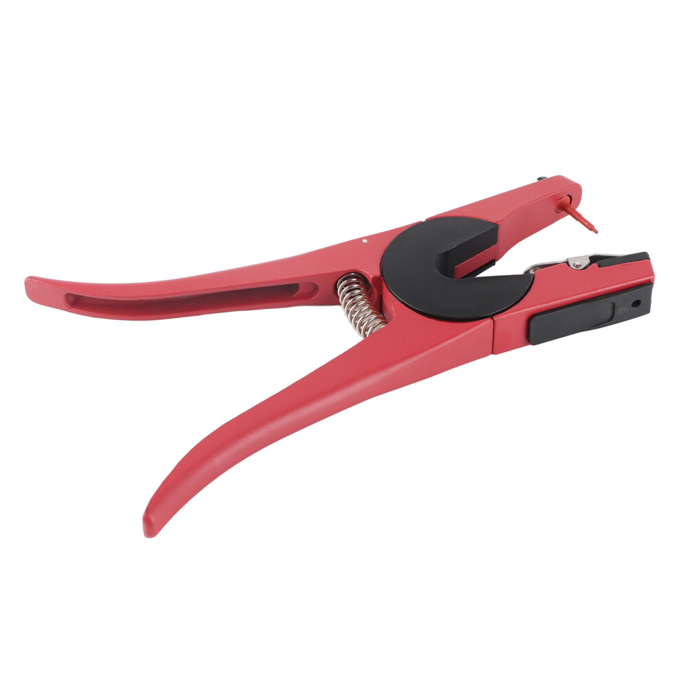 Animal Ear Tag Plier Applicator Tool for Livestock, Cows, Sheep, Goats, Red-image-OPC-PMYKPPP-NEW