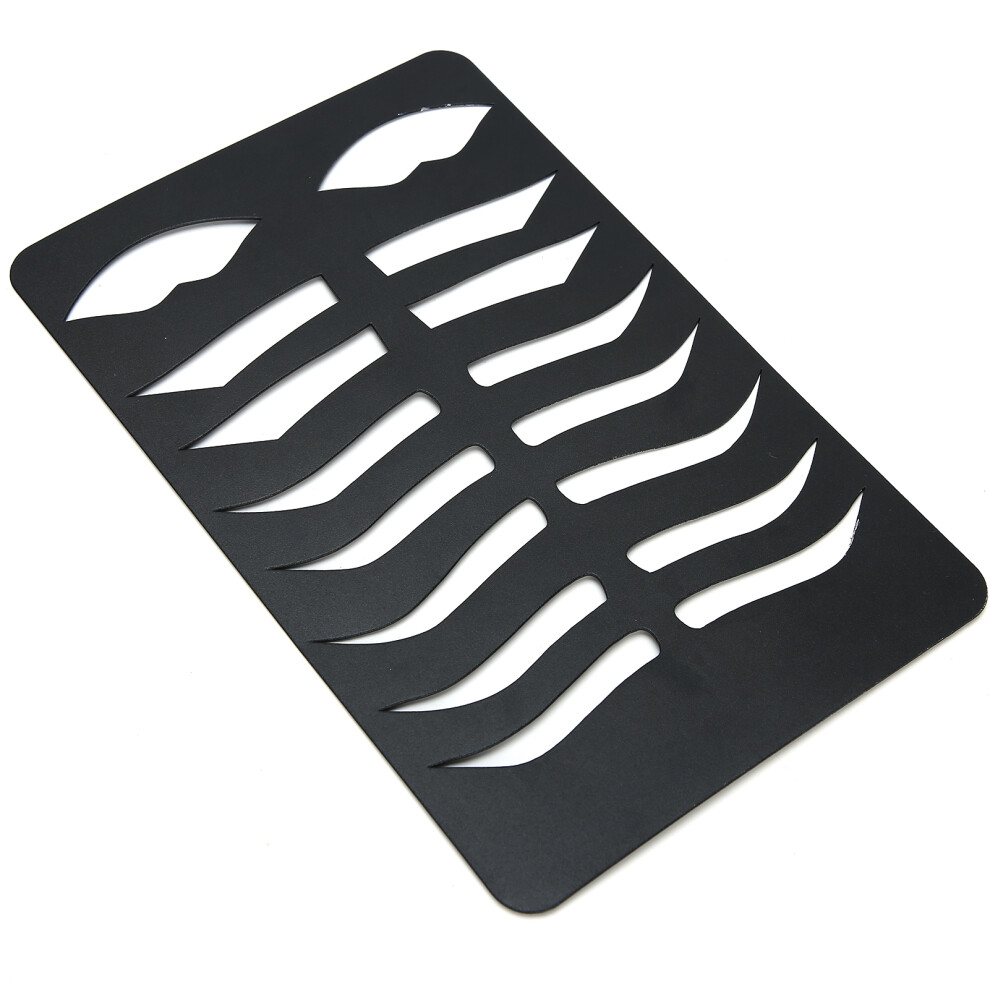 Time-Saving Eyebrow Shaping Stencil Kit with Lip Design Template