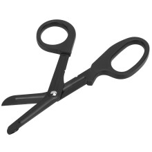 Pflege-Trauma-Schere mit Schere-Tasche und Tourniquet – Edelstahl, 18,4 cm
