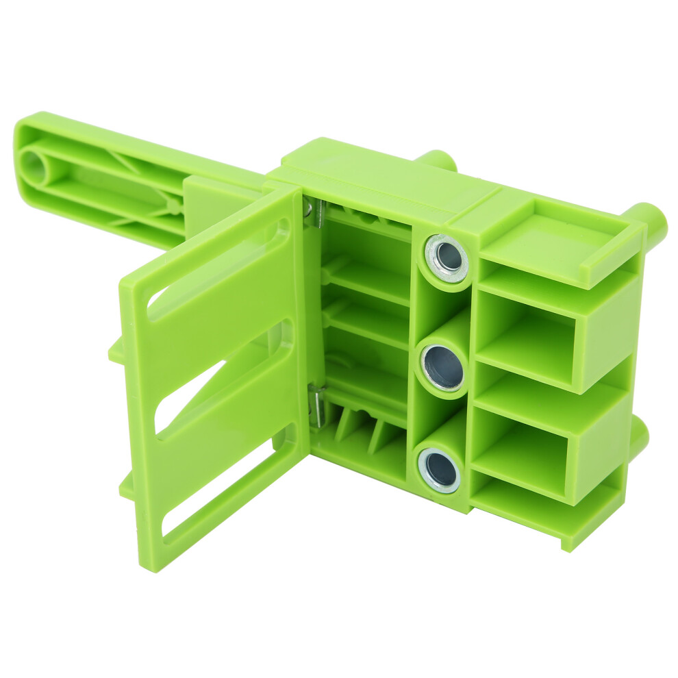 Green Woodworking Hole Punch Locator For Diy Carpentry Drilling Doweling Guide 7641360936658