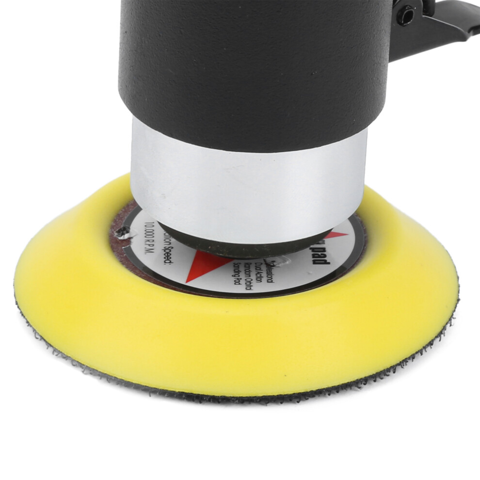 Eccentric Pneumatic Air Sander 48Pcs Car Waxing & Polishing Kit Black Atâ1500 8721360937462