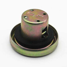 Motorcycle Fuel Tank Set with Curved Beam for TBT110 Type Metal Fuel Tank Replacement Including Oil Level Sensor and Fuel Tank Cover