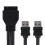 USB 3.0 19/20PIN Desktop Front Panel Kabel 0,8m Schwarz 1