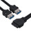 USB 3.0 19/20PIN Desktop Front Panel Kabel 0,8m Schwarz 6