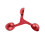 Anemometer Wind Speed Output Aluminum Alloy Calculator With Three-Cup Type Red 5