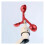 Anemometer Wind Speed Output Aluminum Alloy Calculator With Three-Cup Type Red 2