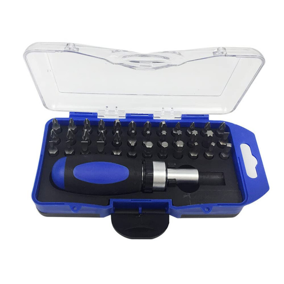 37 In 1 Ratchet Screwdriver Set 1/4'' Shank, Multi-Functional Precision Screwdriver Set Repair Tool Kit 9339159220900