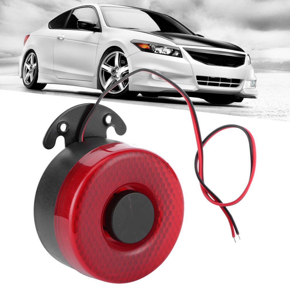 Universal Fit Auto Backup Horn With Loud 100Db And Safety Features Light/Red 7651360940982