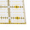Square Quilting Ruler Hand Craft Patchwork Sewing Tool 16 x 16cm Plastic 9