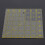 Square Quilting Ruler Hand Craft Patchwork Sewing Tool 16 x 16cm Plastic 8