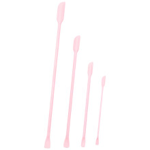 Espátula de silicone reutilizável com cabeça dupla, feita com silicone premium para maior durabilidade, lâmina fina para aberturas estreitas,
