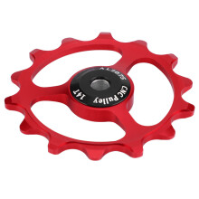 GUB 14T rotes Mountainbike-Schaltauge Umlenkrolle, leicht und langlebig