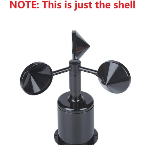 Wind Anemometer Shell Wind Wind Part Direction Indicator Shell Wind Sensor Replaceable Shell Use for Wind Sensor 2