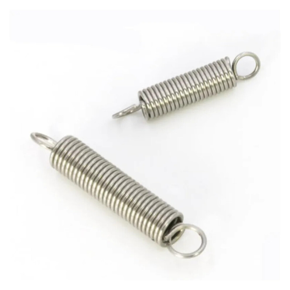 Springs 10Pcs/Set 0.2Mm 0.3Mm 0.4Mm Stainless Steel Tension Spring With O Hook Extension Spring(40Mm,3Mm_0.3mm) 40Mm 3Mm_0.3mm 9339159221051