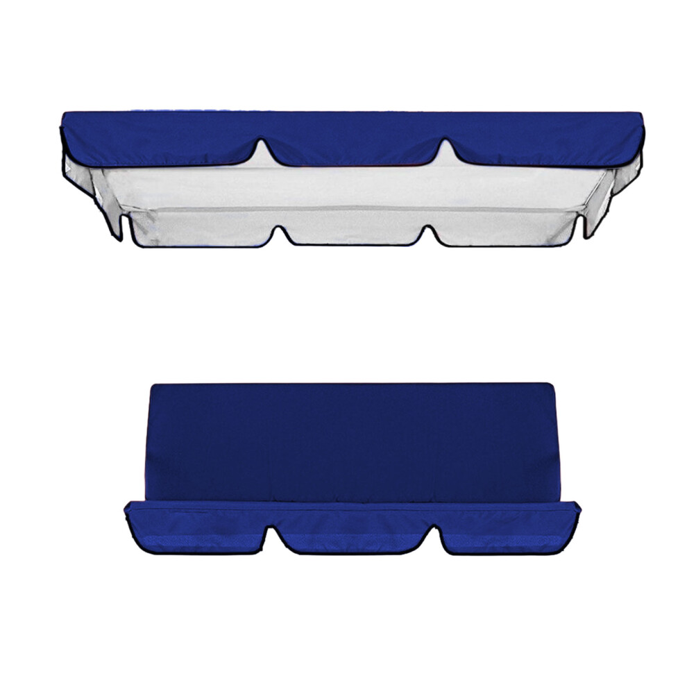 (blue, 164x114x15150x50x10) Non Fading Garden Swing Cover For Reliable Comfort Sunscreen Canopy-image-OPC-PMYM6ZD-NEW
