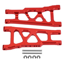 Aluminiumlegierte Aufhängungsarme für 1/10 RC-Auto, Rotes Set