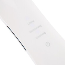 Wiederaufladbares USB-Gesichtshaut-Scrubber Ultraschall-Peeling-Gerät—Weiß
