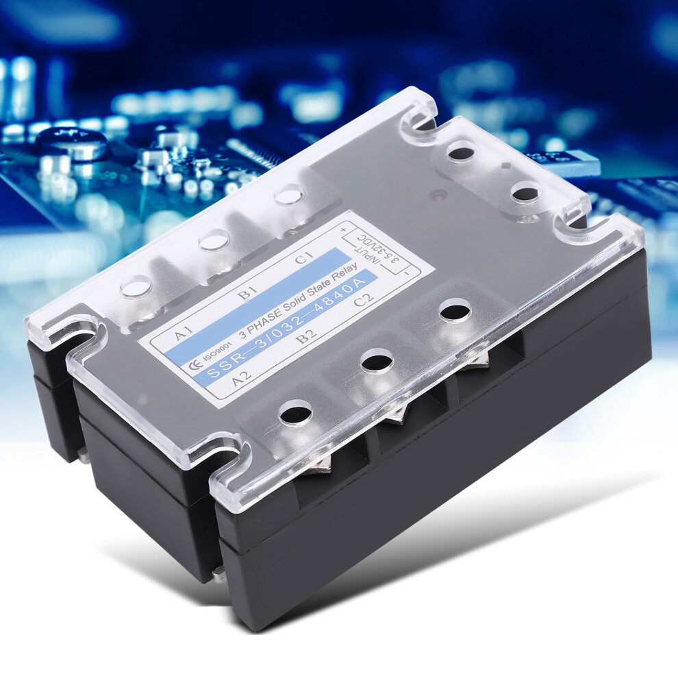 Industrial Ssr-3 D4840 40A Relay For Harsh Environments 480V Rated 8461360947428