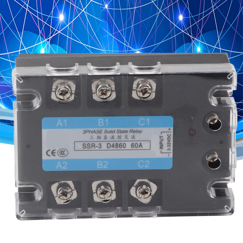 Ssr-3 D4860 60A Relay With Epoxy Sealed Design For Harsh Environments 6921360947474