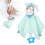 Plush Animal Baby Security Blanket with Teether for Infant Comfort 16