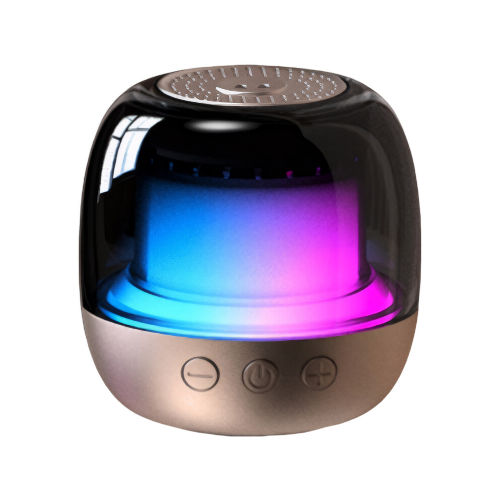 (gold) RGB Speaker With Fingertip Gyro Bluetooth V4 For Hands-free Calling 1.-image-OPC-PMYM9PY-NEW