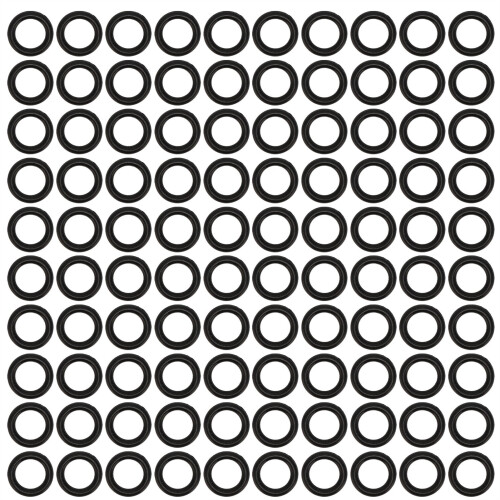 100PCS Schweinetrinker Zubehör Kunststoffringe
