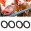 100PCS Schweinetrinker Zubehör Kunststoffringe 12