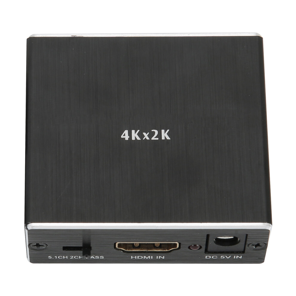 4K Hdmi Audio Extractor/Converter With Spdif & 3.5Mm Stereo Audio Splitter 6931360950091