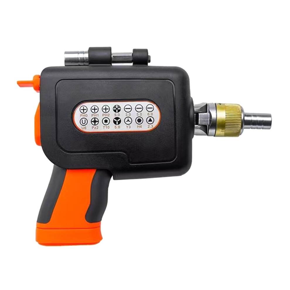 Multi Screwdriver Set Multi Angles Electric Screwdriver Guns Magnetic Bit Ratchets Screwdriver Set 14Pcs Screwdriver 9105992070848