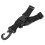 Nylon Diving Flippers Quick Release Buckle Fin Straps Black 59g 1