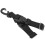 Nylon Diving Flippers Quick Release Buckle Fin Straps Black 59g 14