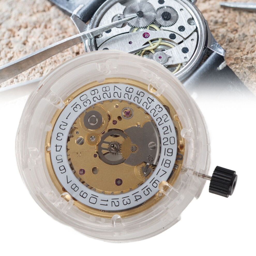 2824 ST2130 Automatic Mechanical Watch Movement Replacement, Gold Metal-image-OPC-PMYMFRC-NEW
