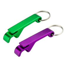 Sleutelhanger met bierflesopener, gemaakt van sterk aluminium voor ongeëvenaarde duurzaamheid, ergonomisch ontwerp voor een comfortabele grip,