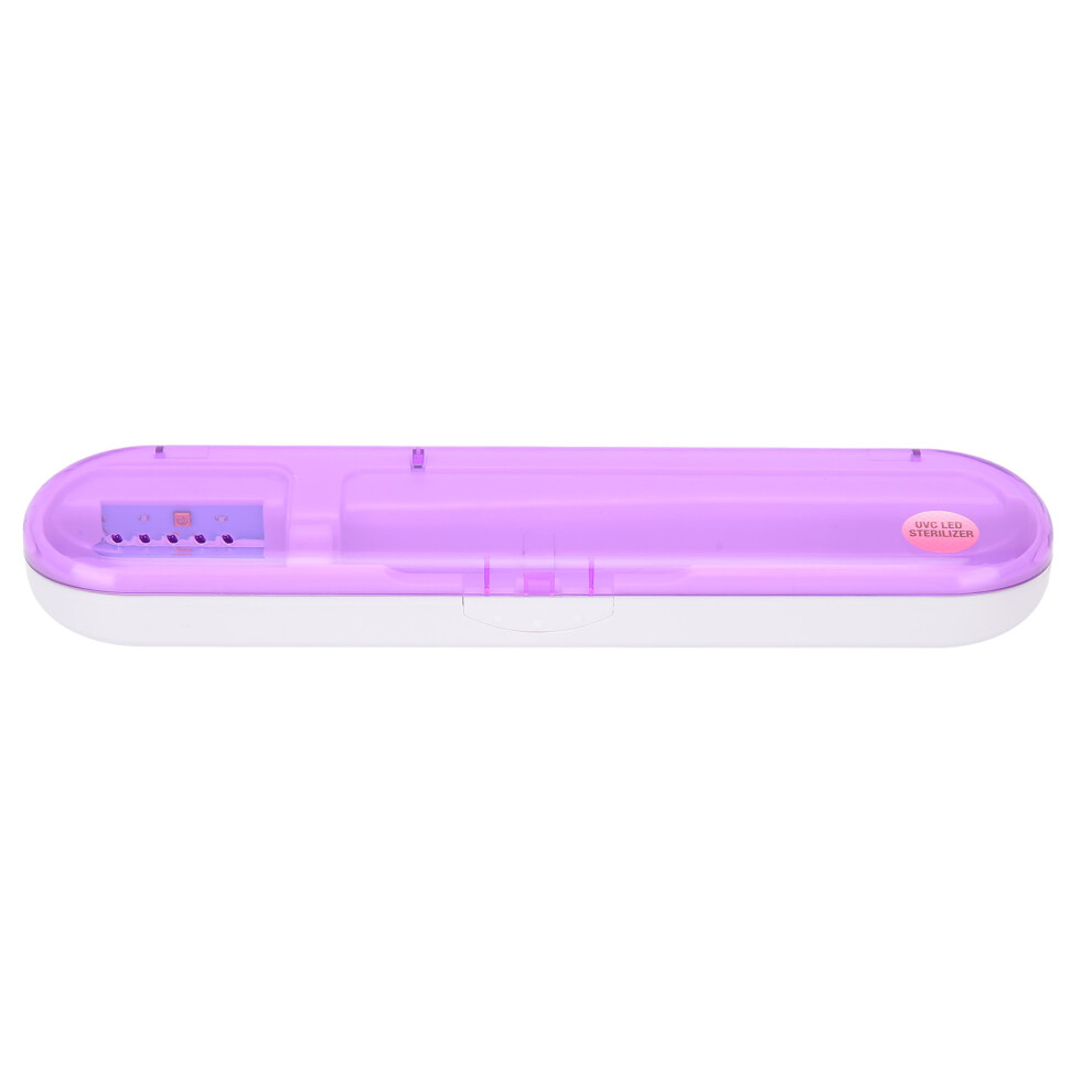 Purple Compact Zlâ08L Uv Led Toothpaste Cleaner: Intelligent Control