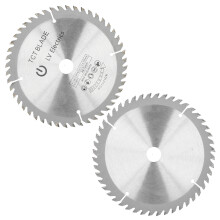 2 Stück 6 Zoll Hartmetall-bestückte Kreissägeblatt zum Schneiden von Holz, 48 Zähne