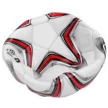 Größe 4 Indoor/Outdoor Fußball - PVC & Gummi, Rot & Weiß