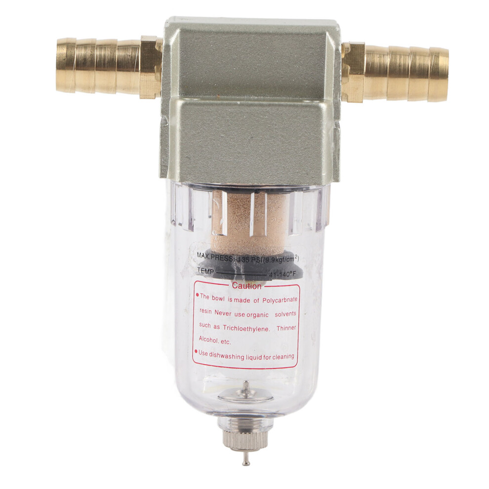 Durable Oil Water Separator For Compressed Air, 12Mm/0.47In, Universal 5071360959852